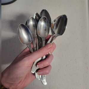 Stainless Steel Grapefuit/Kiwi Spoons